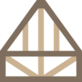 Attic, loft boarding icon